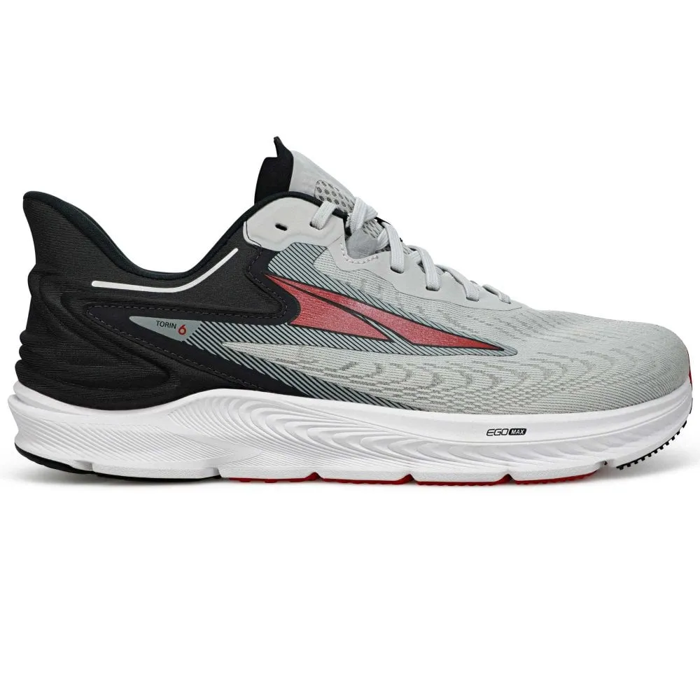 Altra  Torin 6 Mens Running Shoes Gray/Red
