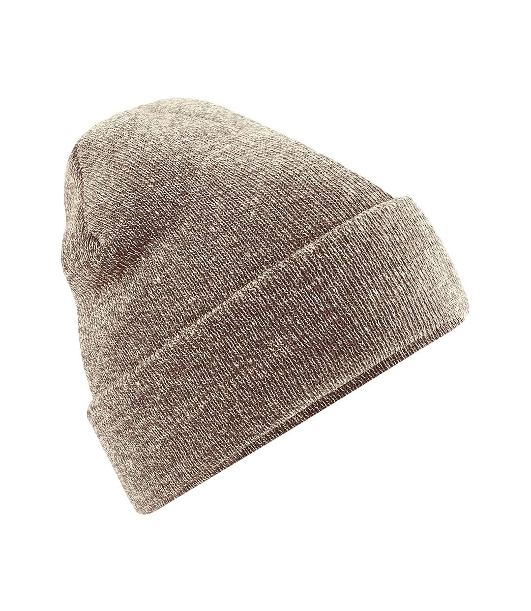 Beechfield Unisex Original Cuffed Beanie Winter Hat (Heather Oatmeal) - UTPC2879