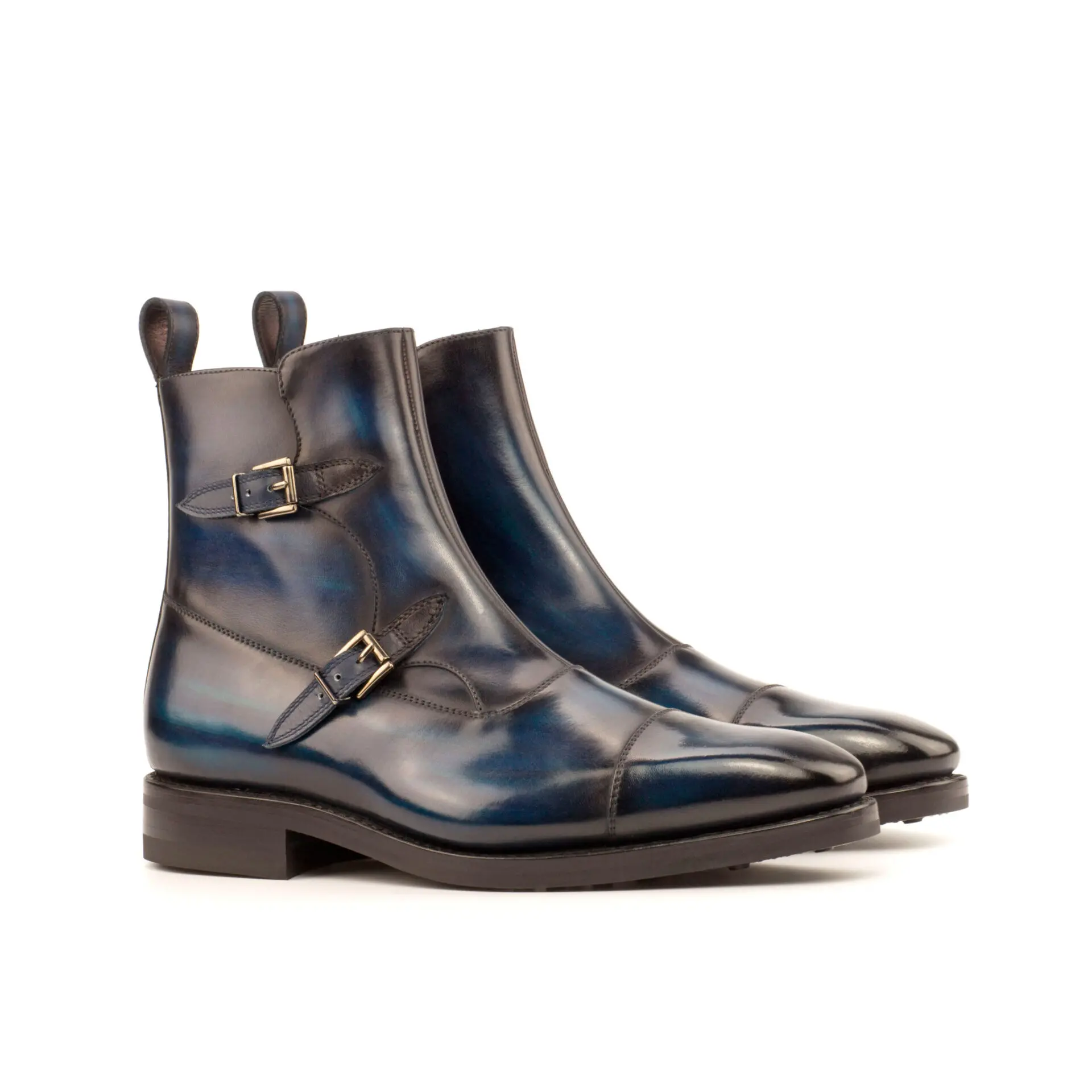 --Blue Octavian Boots-