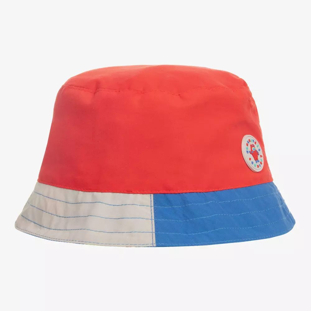 Boys Blue Reversible Sun Hat