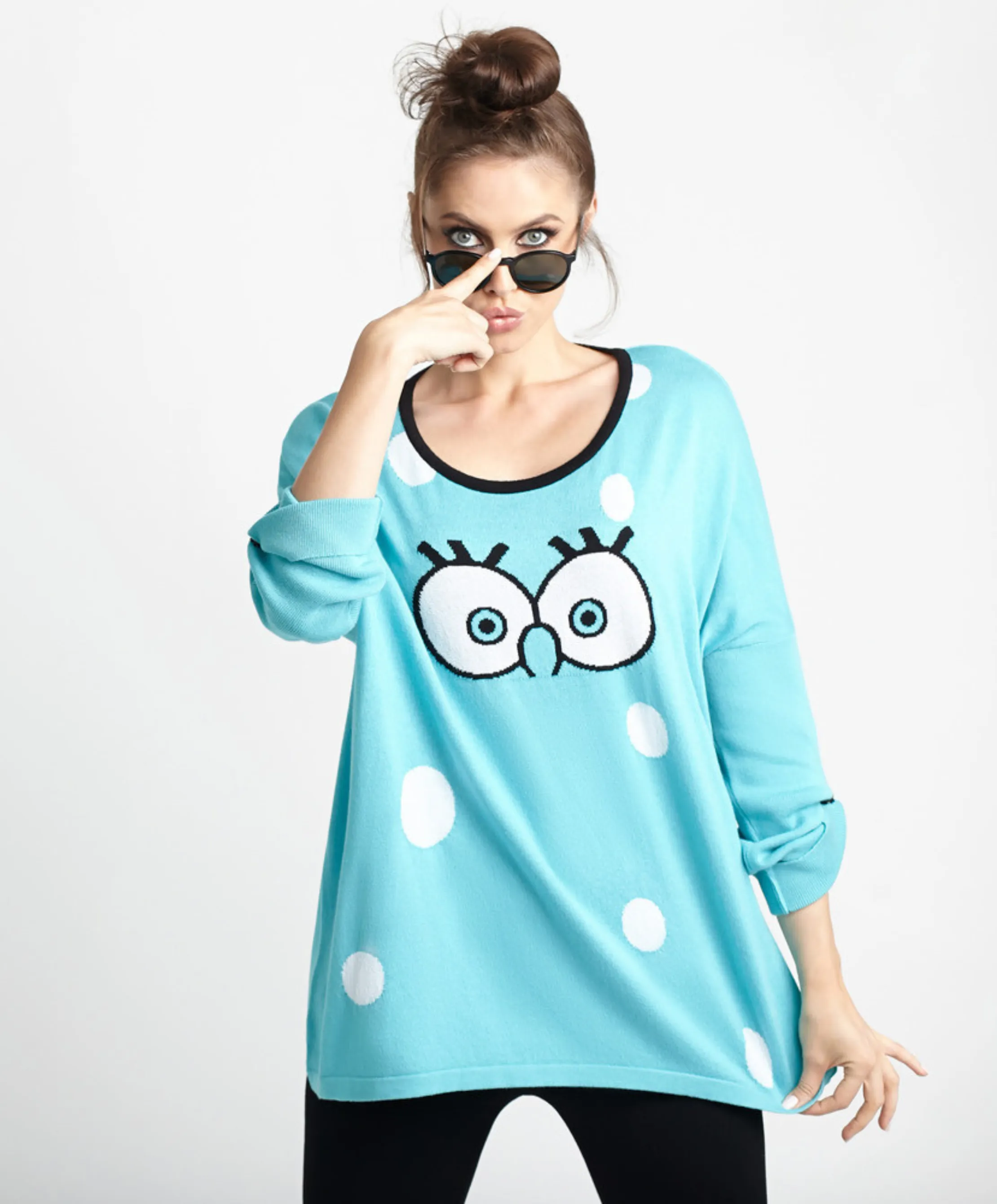 Cartoon Graphic Sweater
