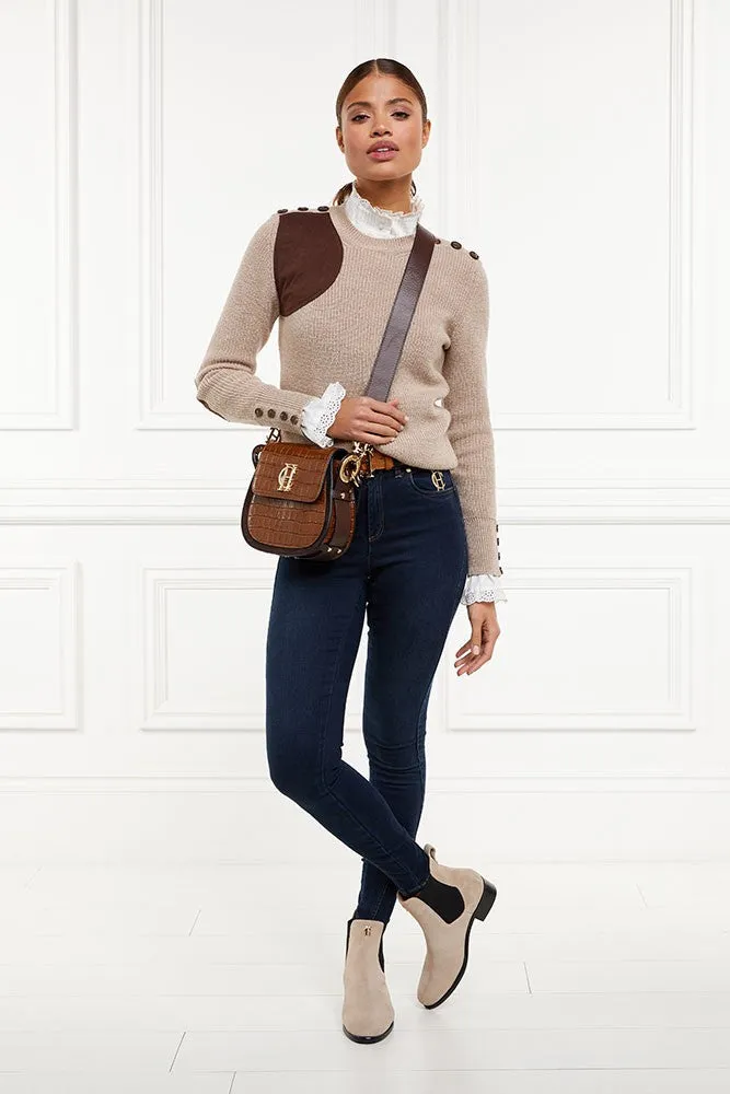 Chelsea Boot                             Taupe Suede