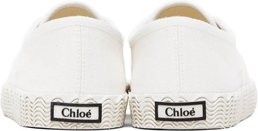 Chloé White Robyn Sneakers
