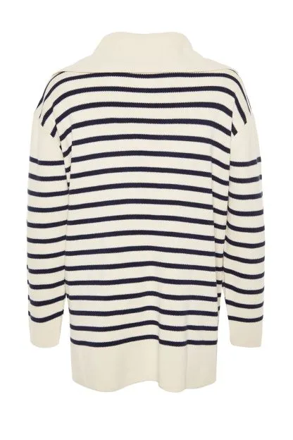 Comfortable Striped Sweater