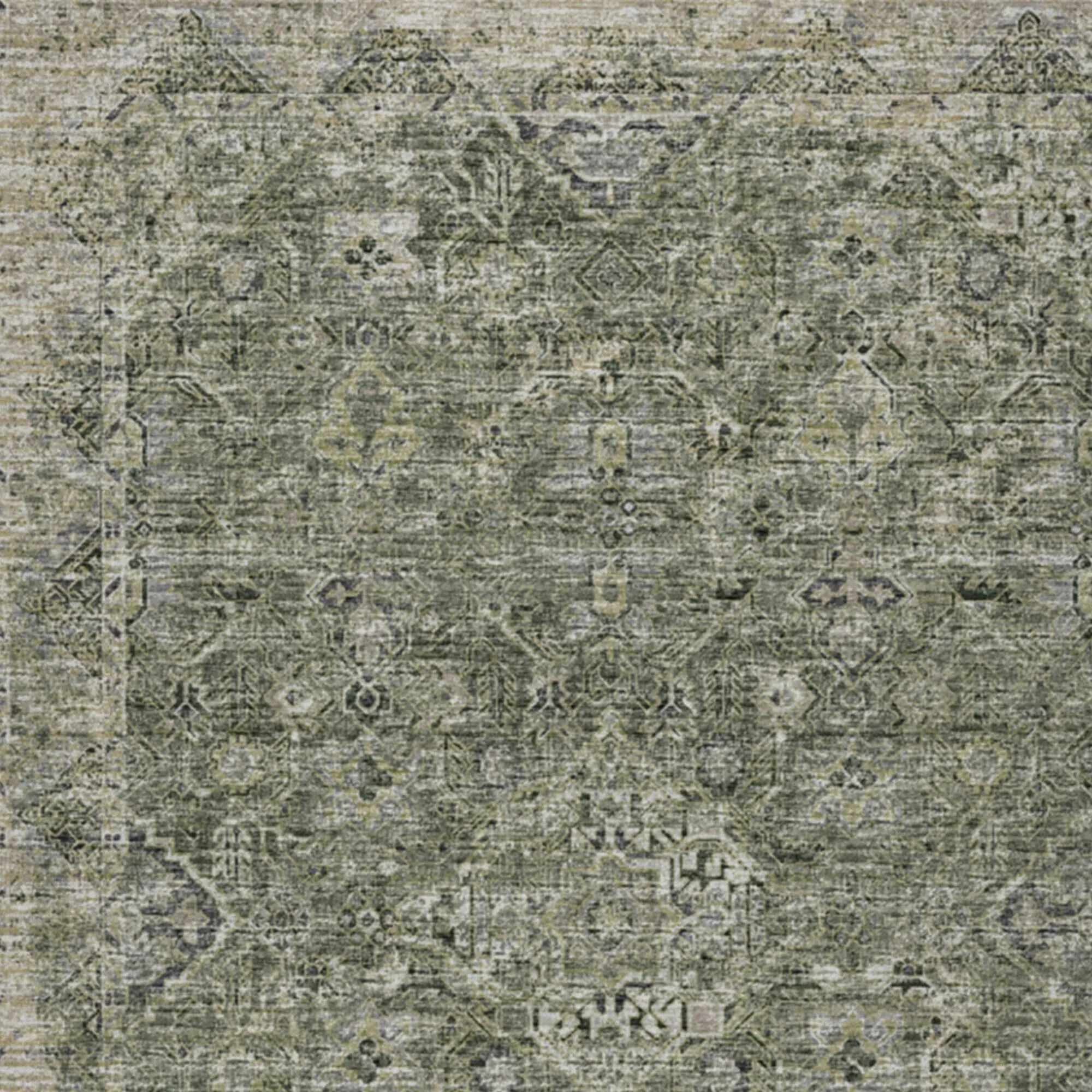 Dalyn Rug Company Tuscany 4' Round Green Indoor/Outdoor Area Rug