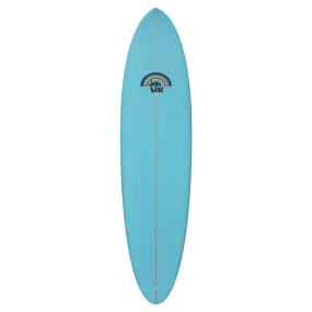 DTL Surf Co. Old Fella Surfboard - Blue Spray