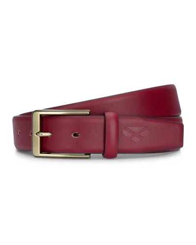 Feather Edge Leather 35mm Belt by Hoggs of Fife | Hoggs of Fife