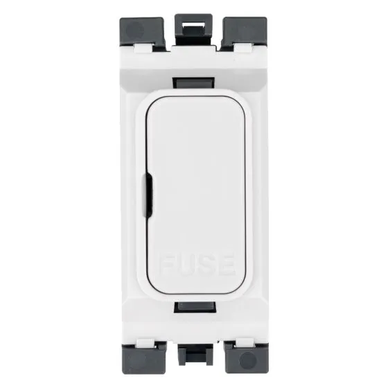 Hager WMGFU13 Grid Fuse Unit with 13A Fuse White