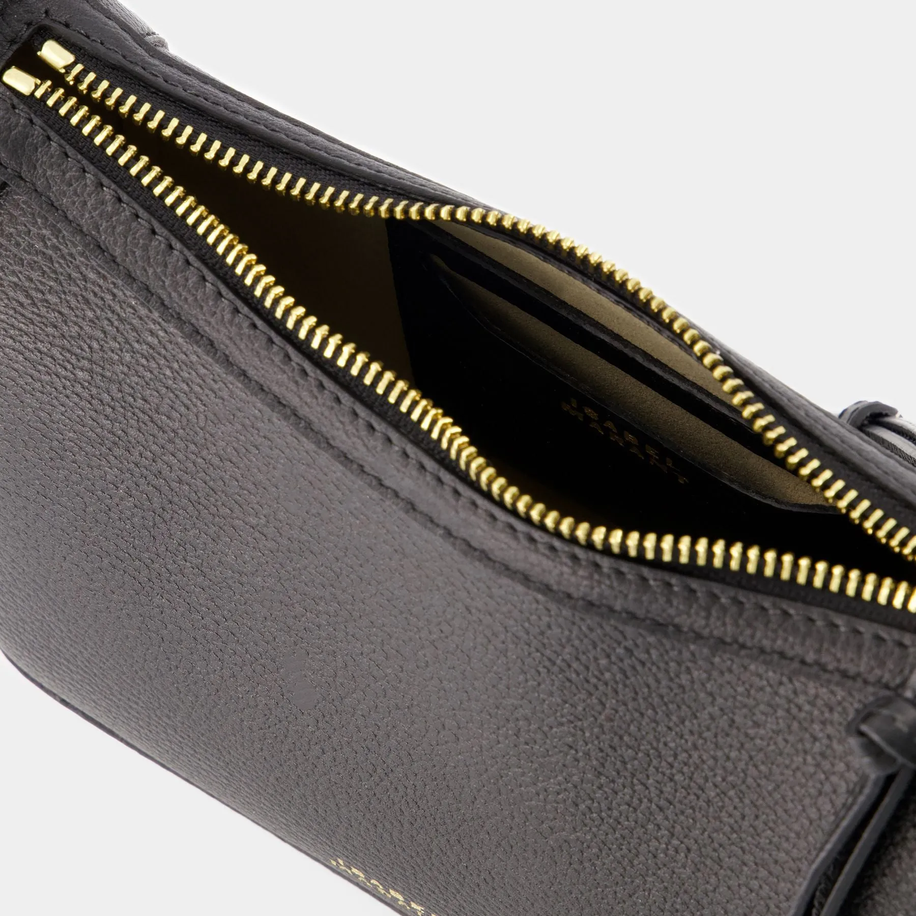 Isabel Marant  Oskan Moon Gz Shoulder Bag - Isabel Marant - Leather - Black