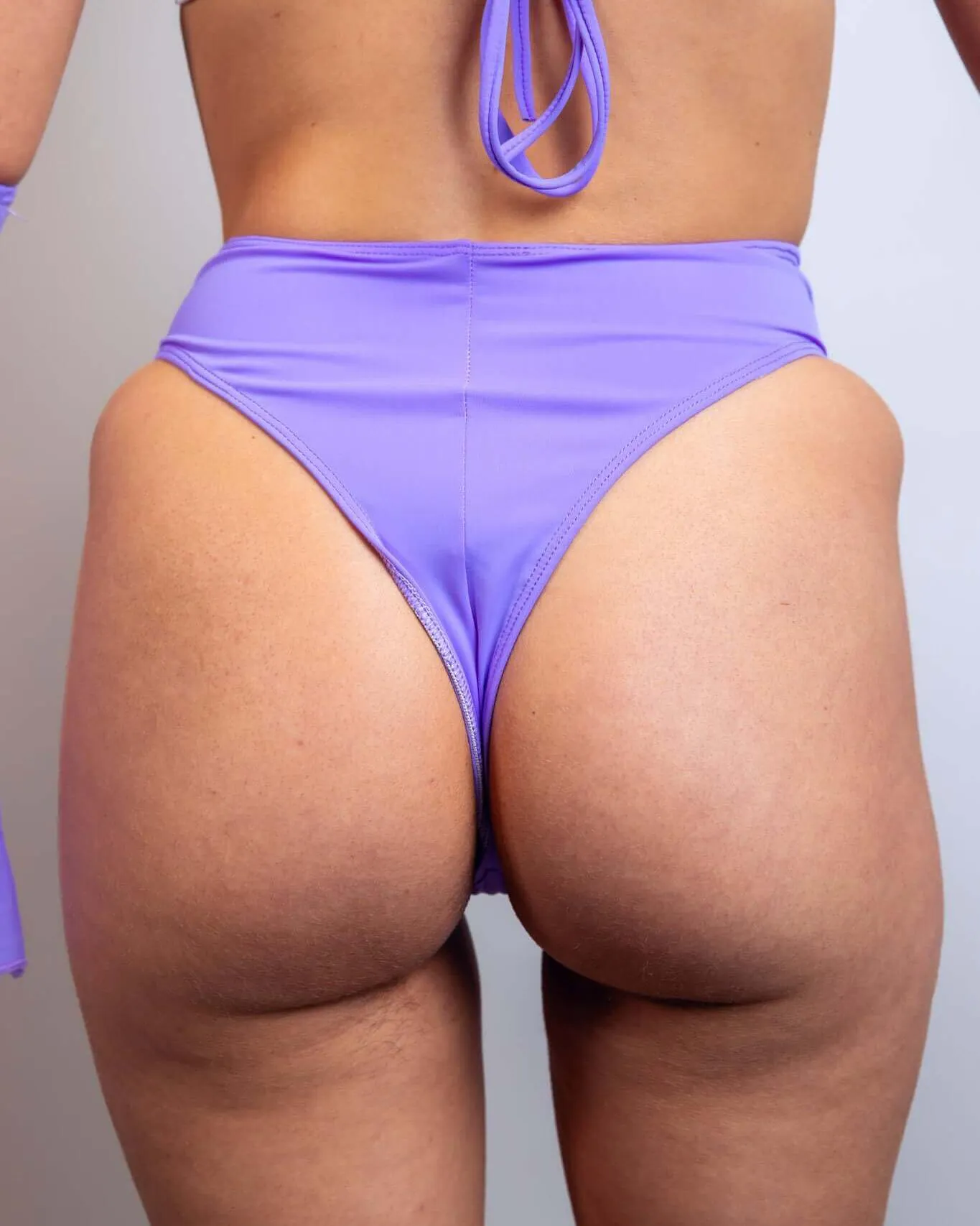Lavender High Waisted Thong
