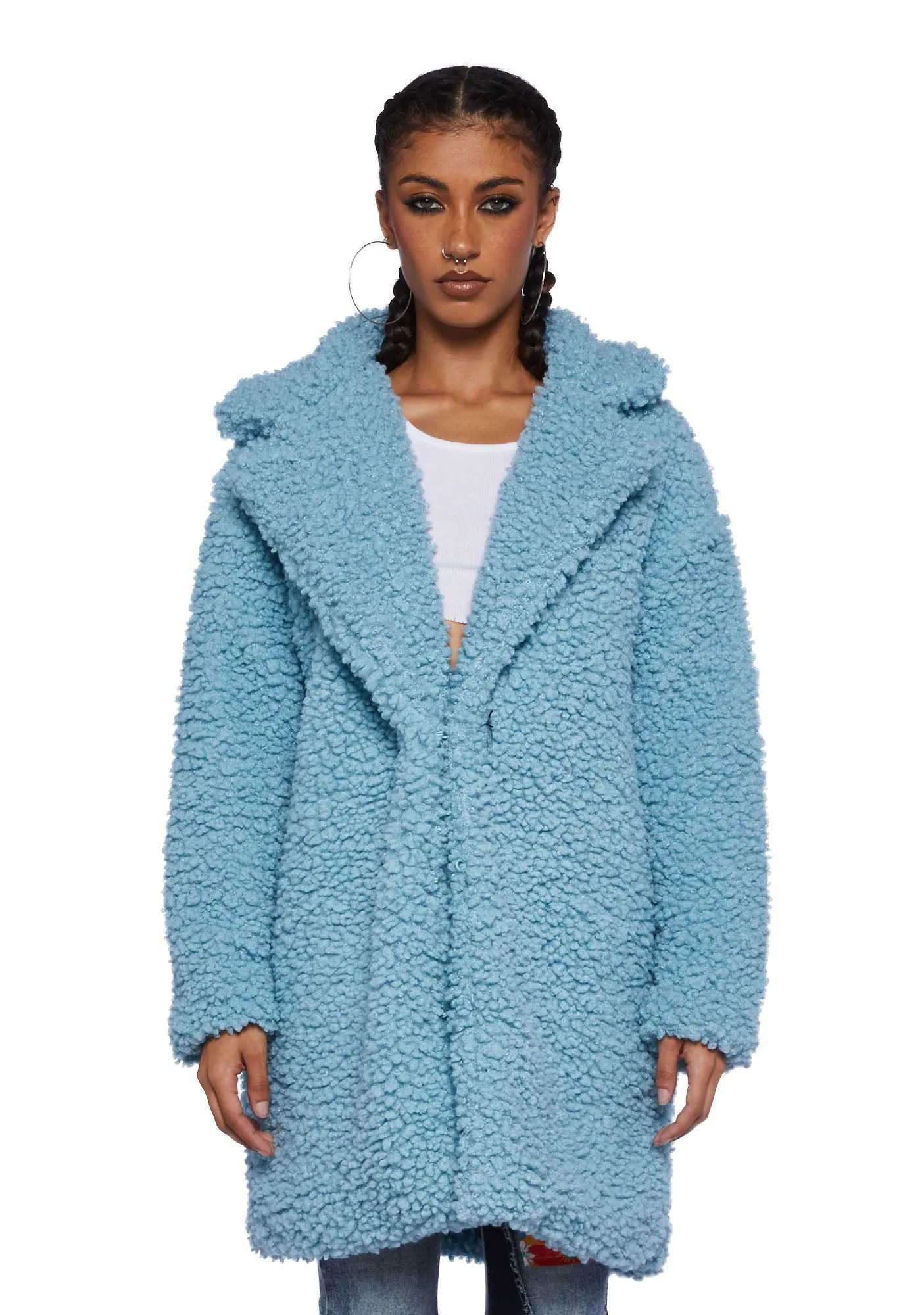 Lowkey Reputation Faux Fur Coat-