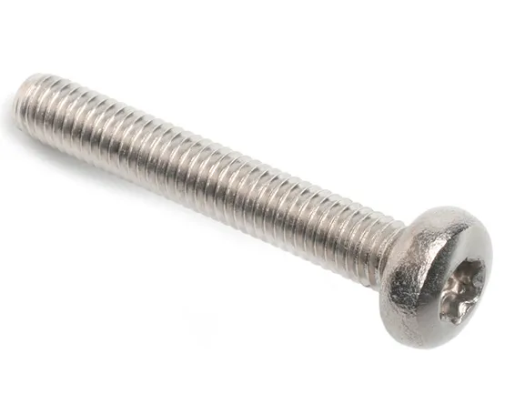 M2 X 8 TX6 PAN MACHINE SCREW DIN 7985 A2 STAINLESS STEEL