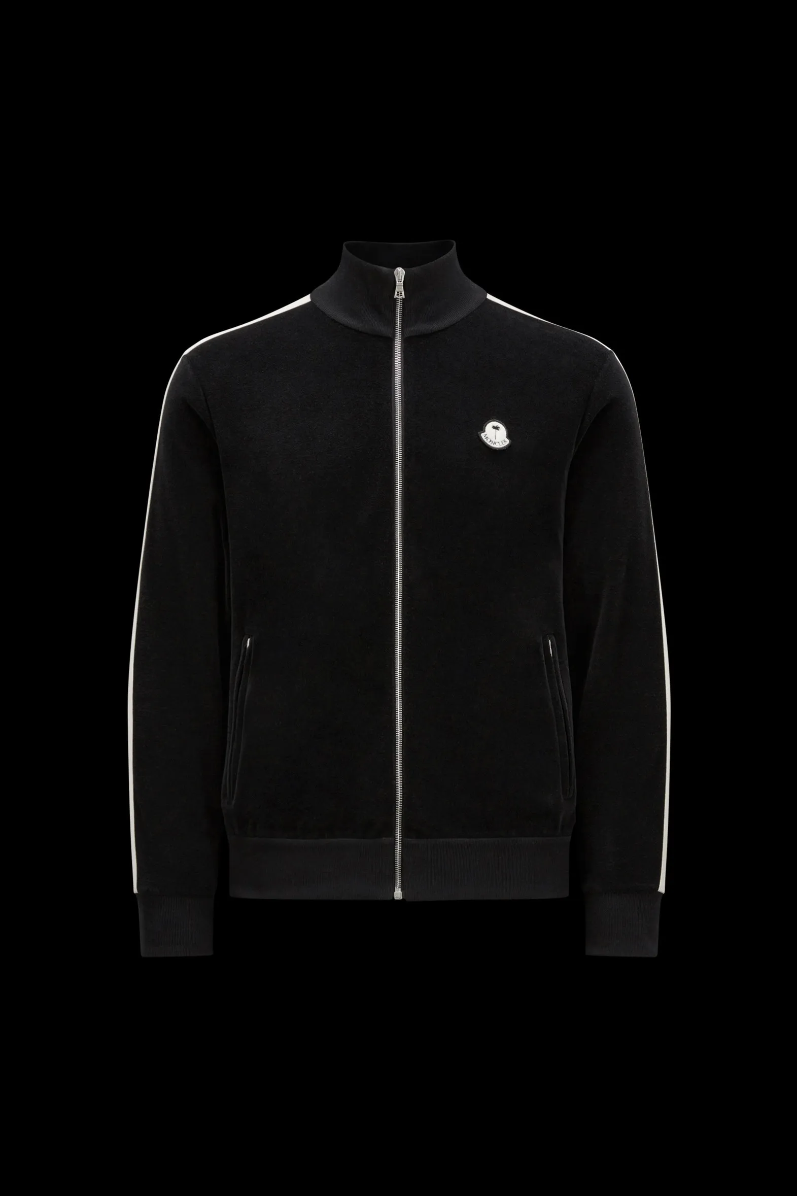MONCLER  |Chenille Zip-Up Sweatshirt
