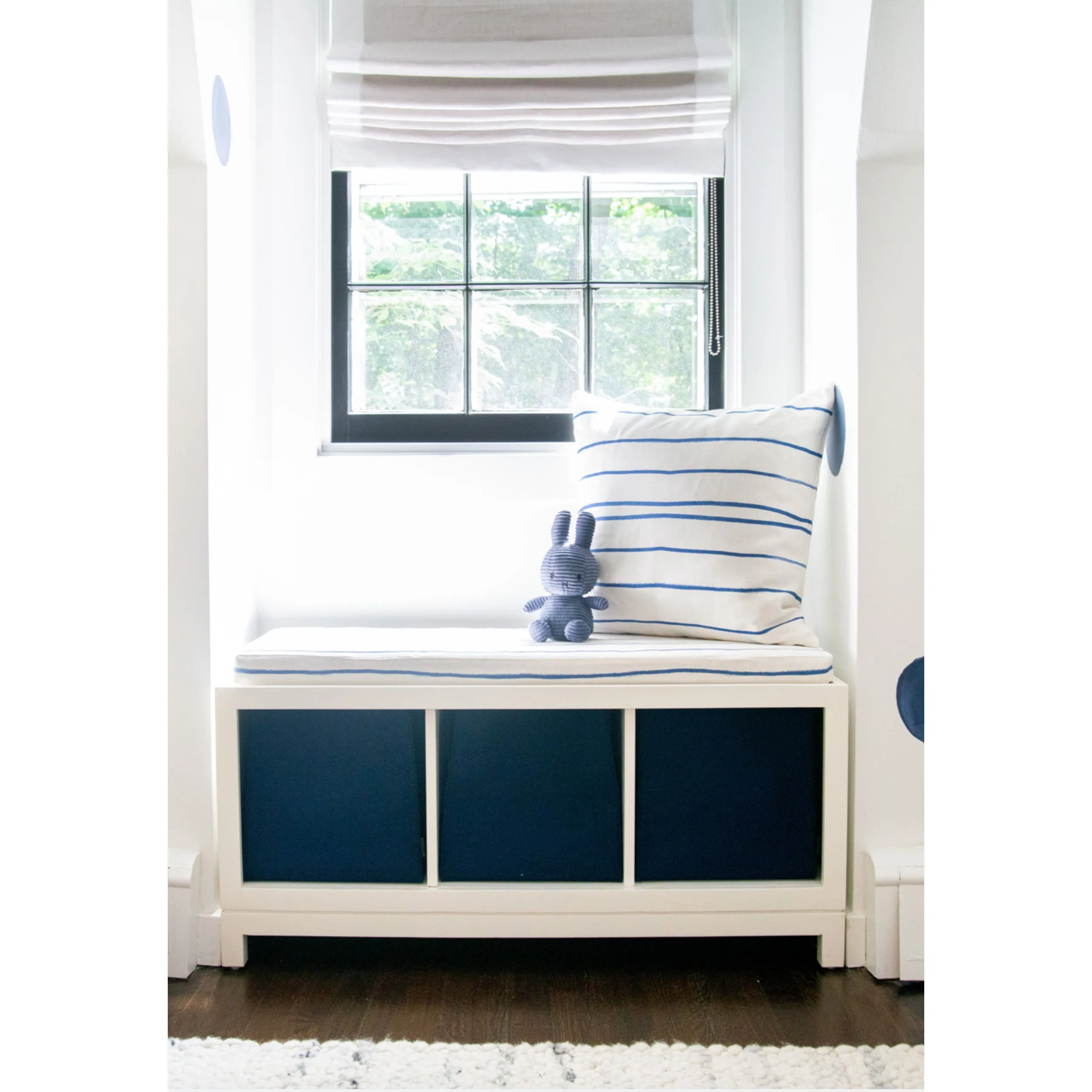 Mr. Sharpie Indigo Pillow
