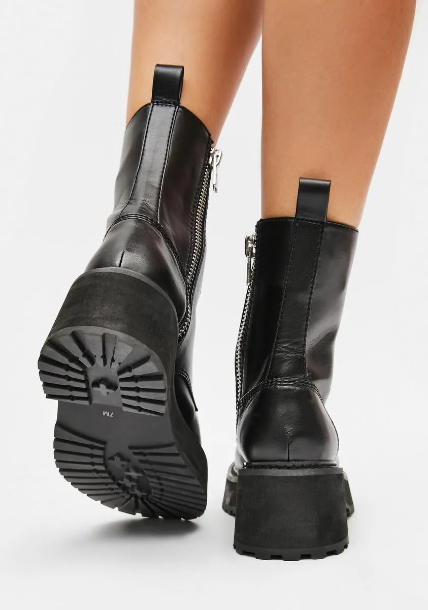 New Attitude Combat Boots-