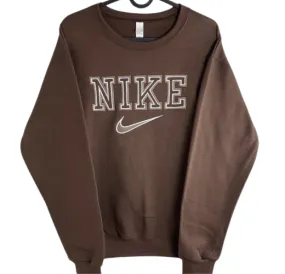 Nike Vintage Sweatshirt Brown