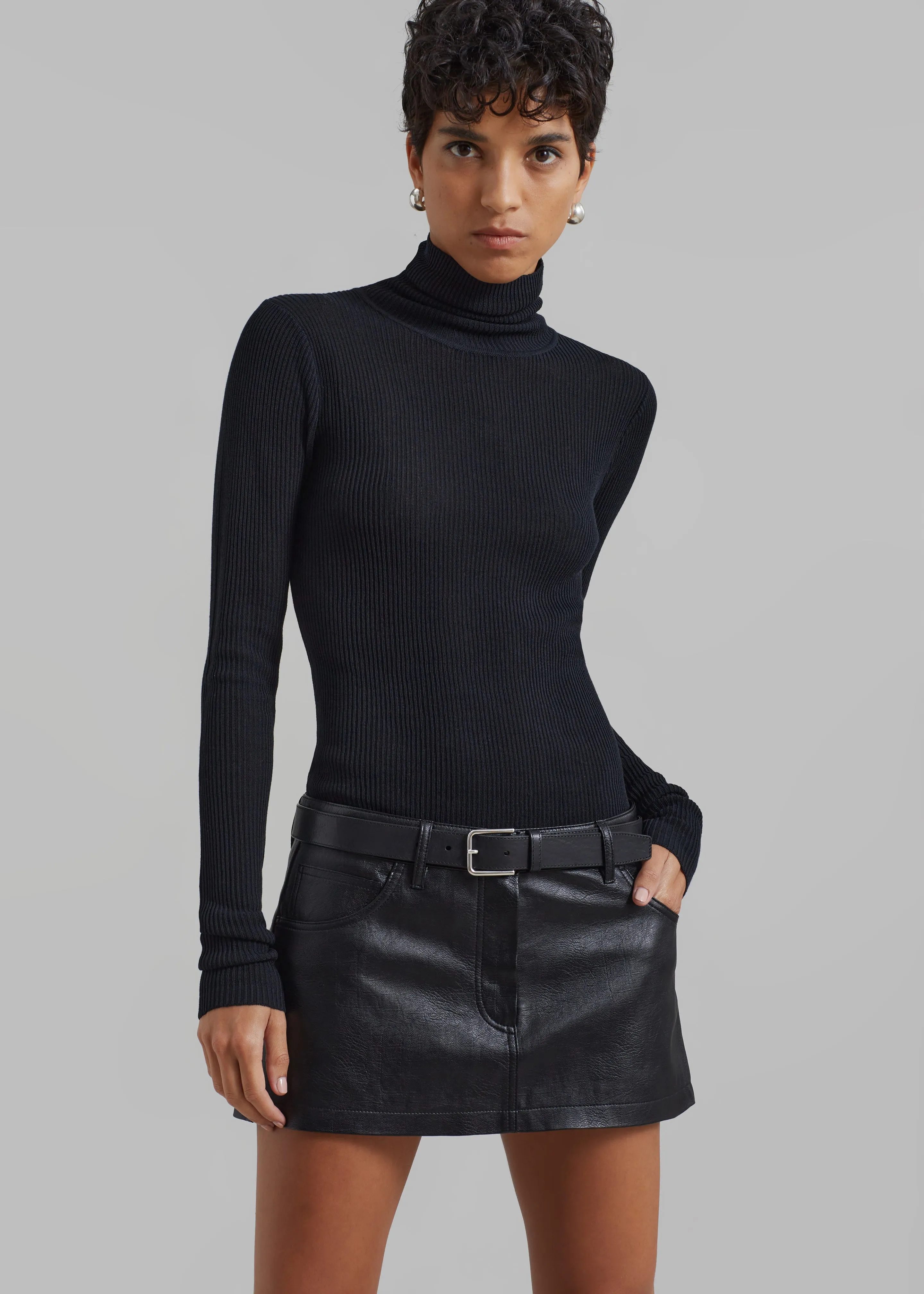 Nova Micro Skirt - Black