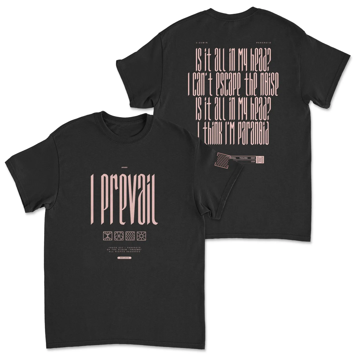 Paranoid T-Shirt (Black)