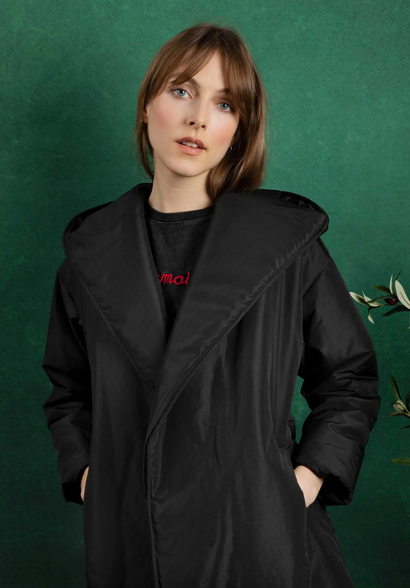     RUE MADAME     Coat 76605 Black