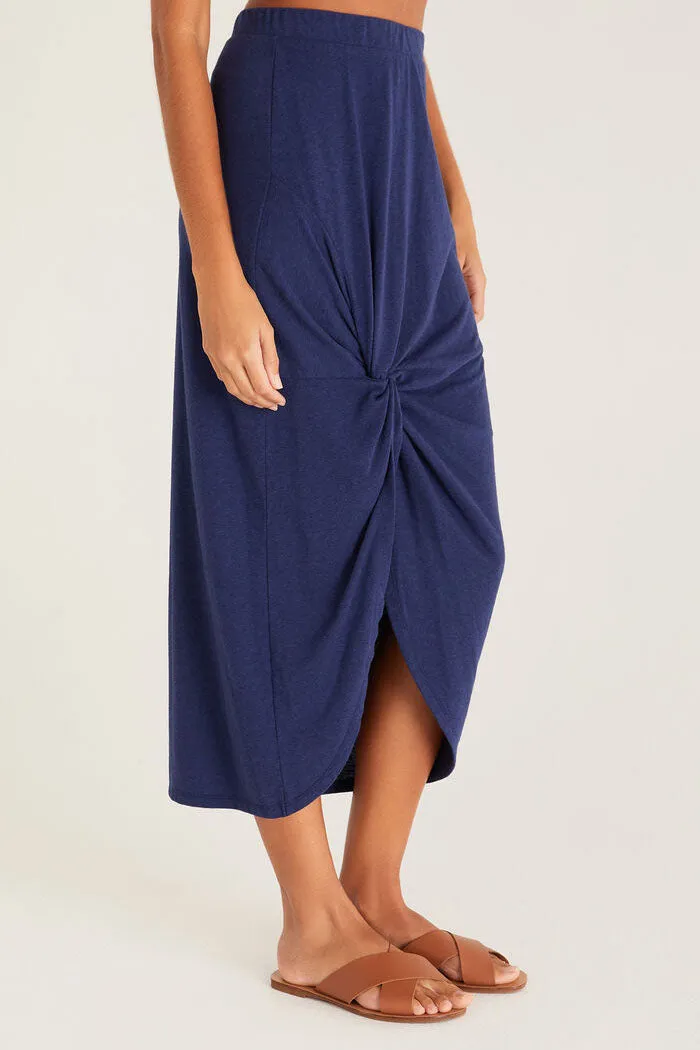 Sabina Triblend Knot Skirt