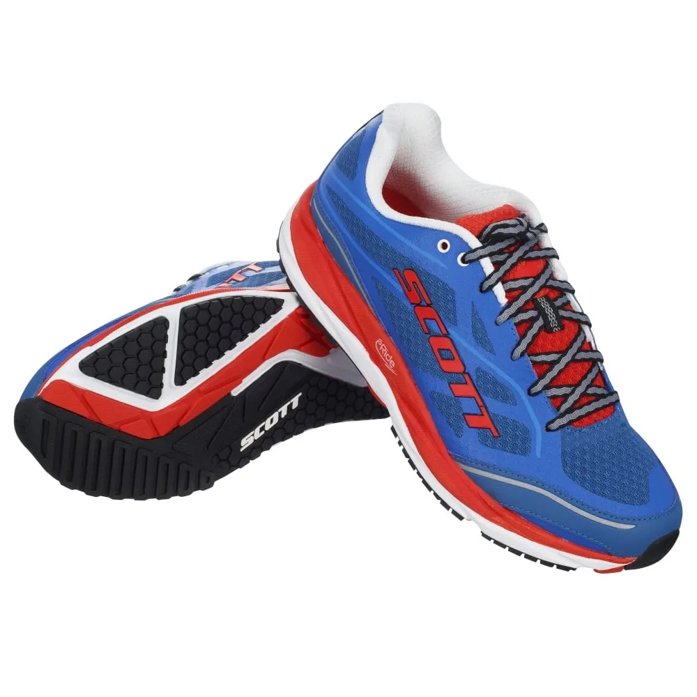 Scott  Palani Support Mens Road Running Shoes Blue/Red