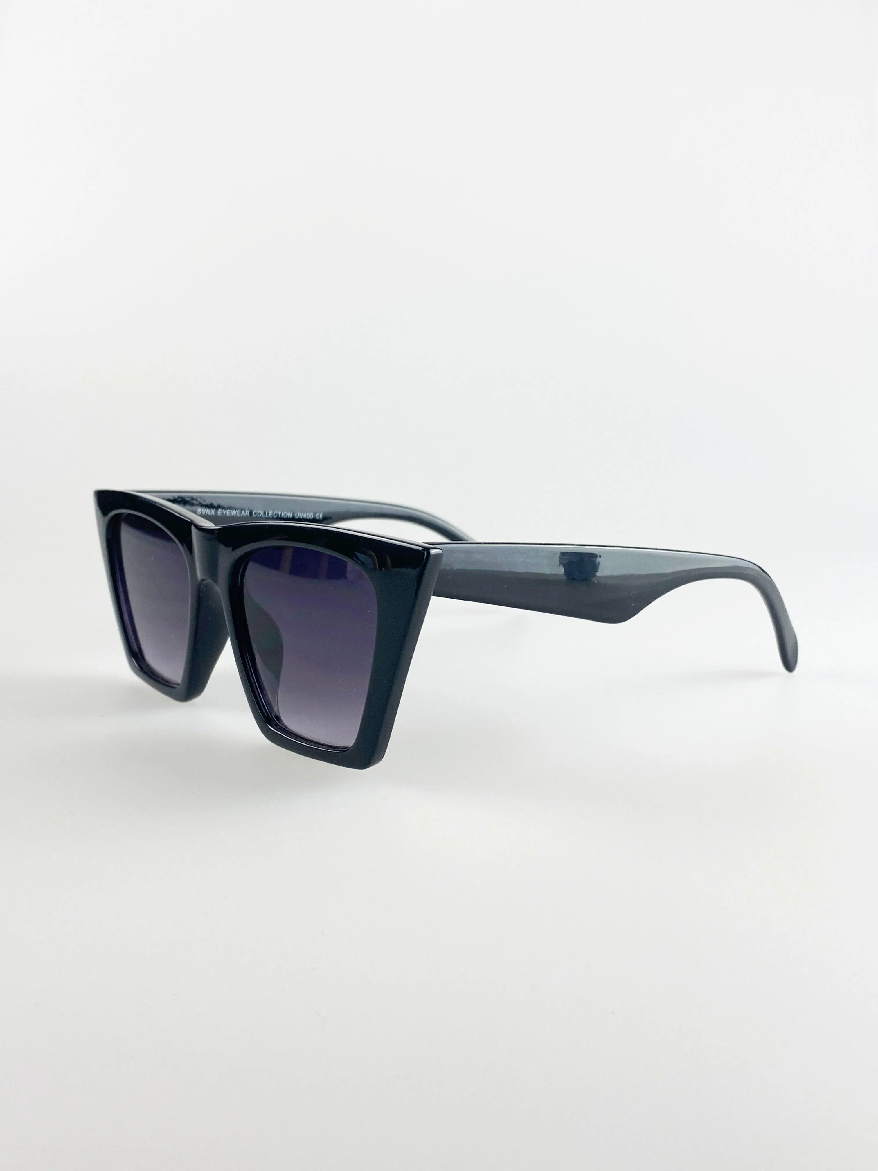 Sunglasses | Oversized Cateye Sunglasses with Plastic Frames | SVNX