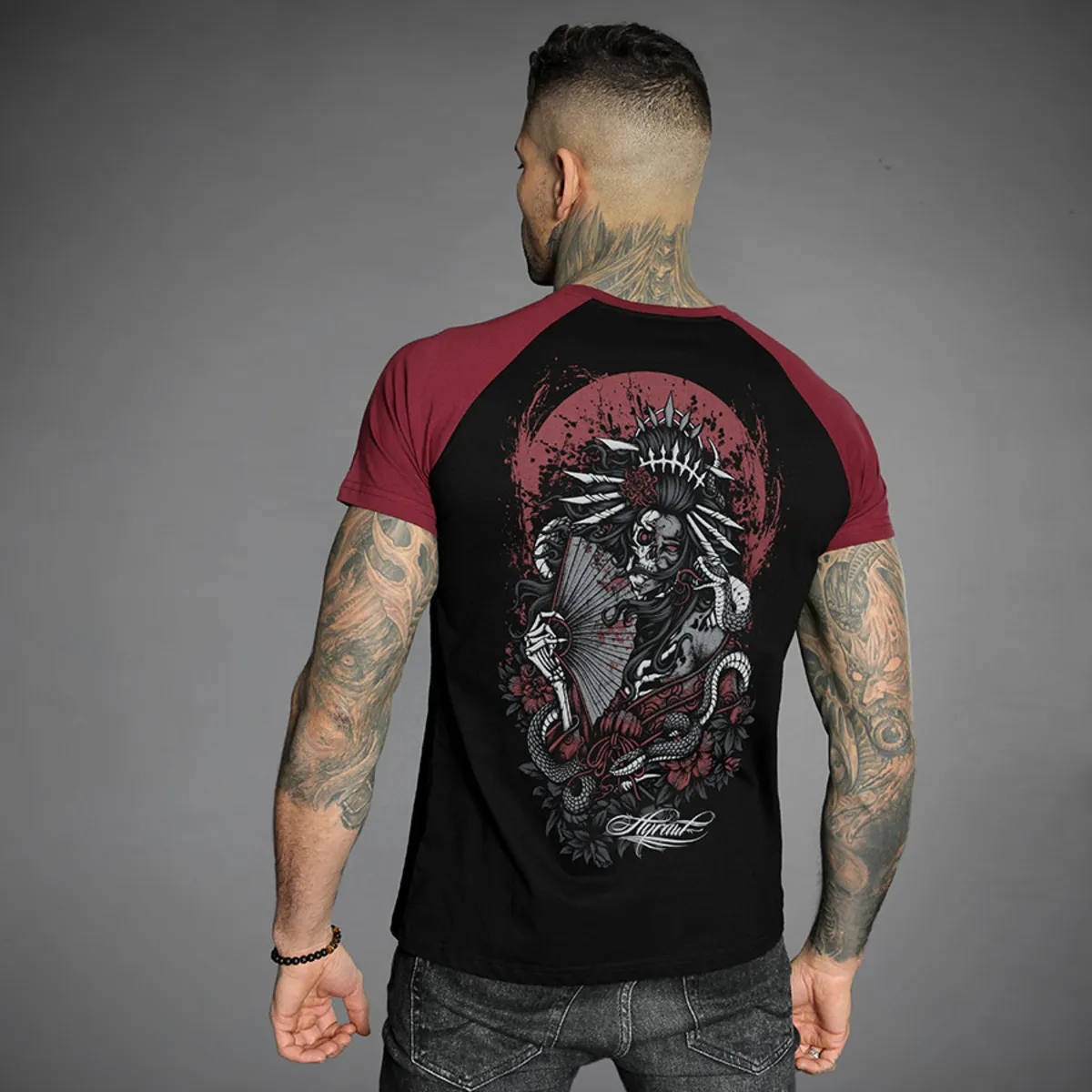 t-shirt for men HYRAW - GEISHA - SP24-M10  -  Metal-shop