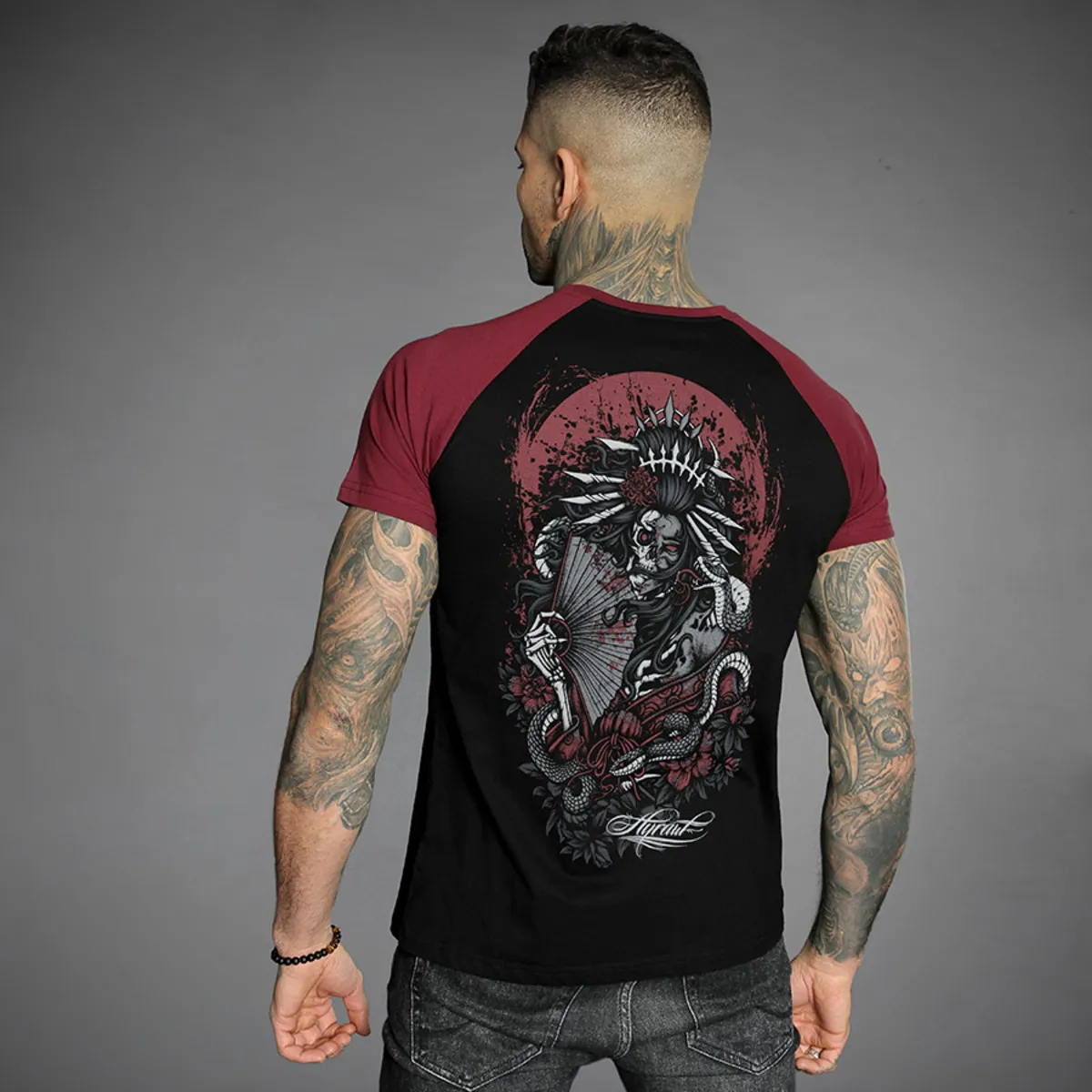 t-shirt for men HYRAW - GEISHA - SP24-M10  -  Metal-shop
