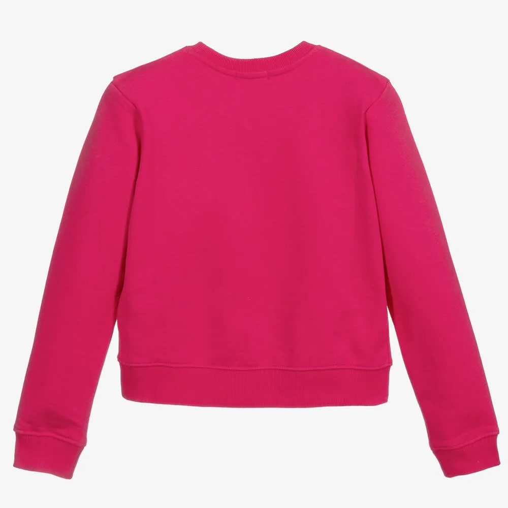 Teen Pink Logo Sweatshirt