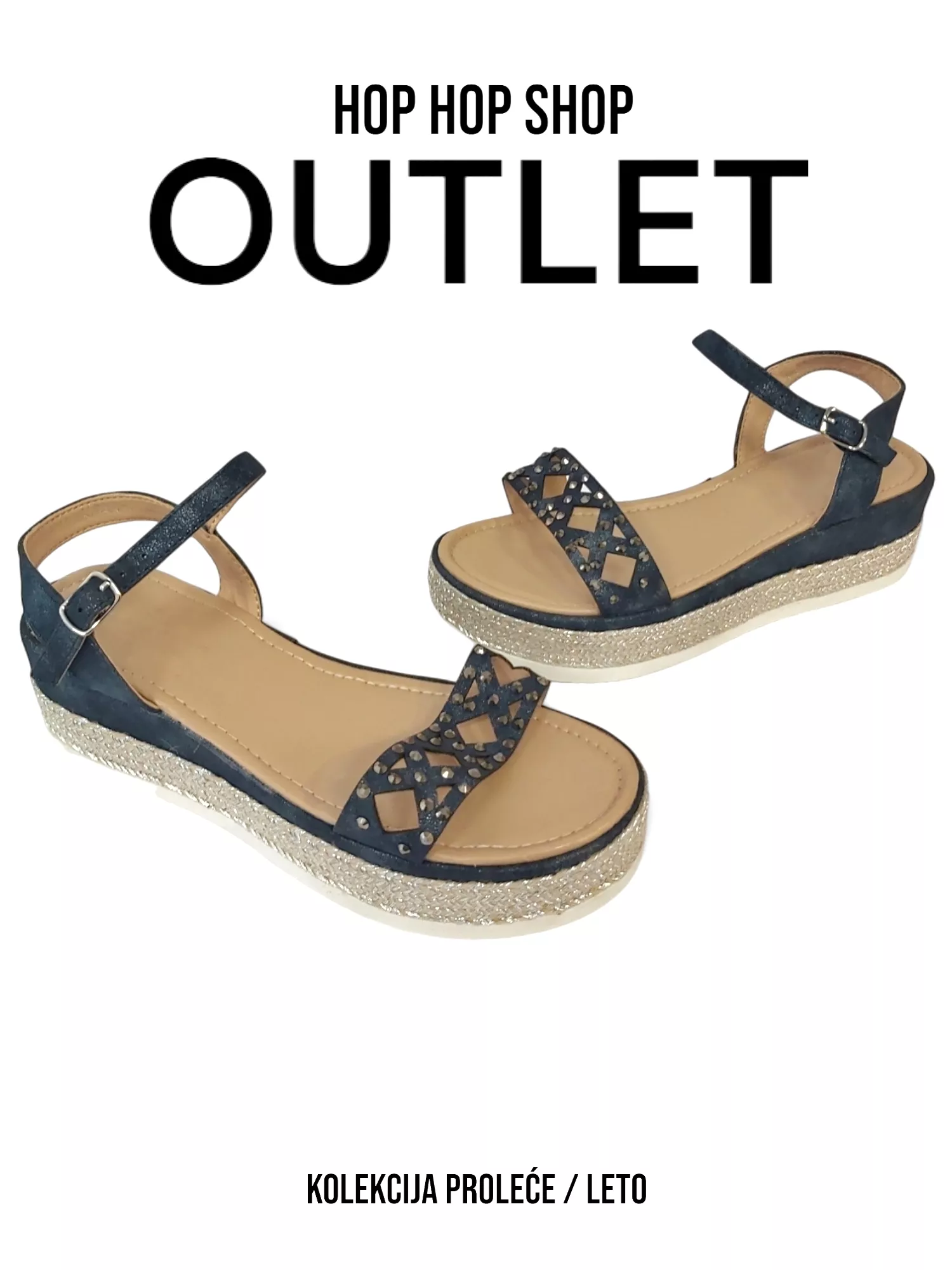 Women sandals LS020570 - NAVY