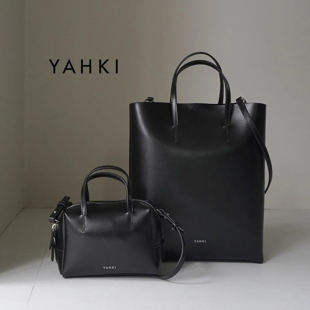 YAHKI（ヤーキ） SOFT W FACE ミニボストン ショルダー / レディース バッグ 鞄 カバン ボストン レザー 斜めがけ 小さめ SOFT W FACE Mini Boston Shoulder bag
