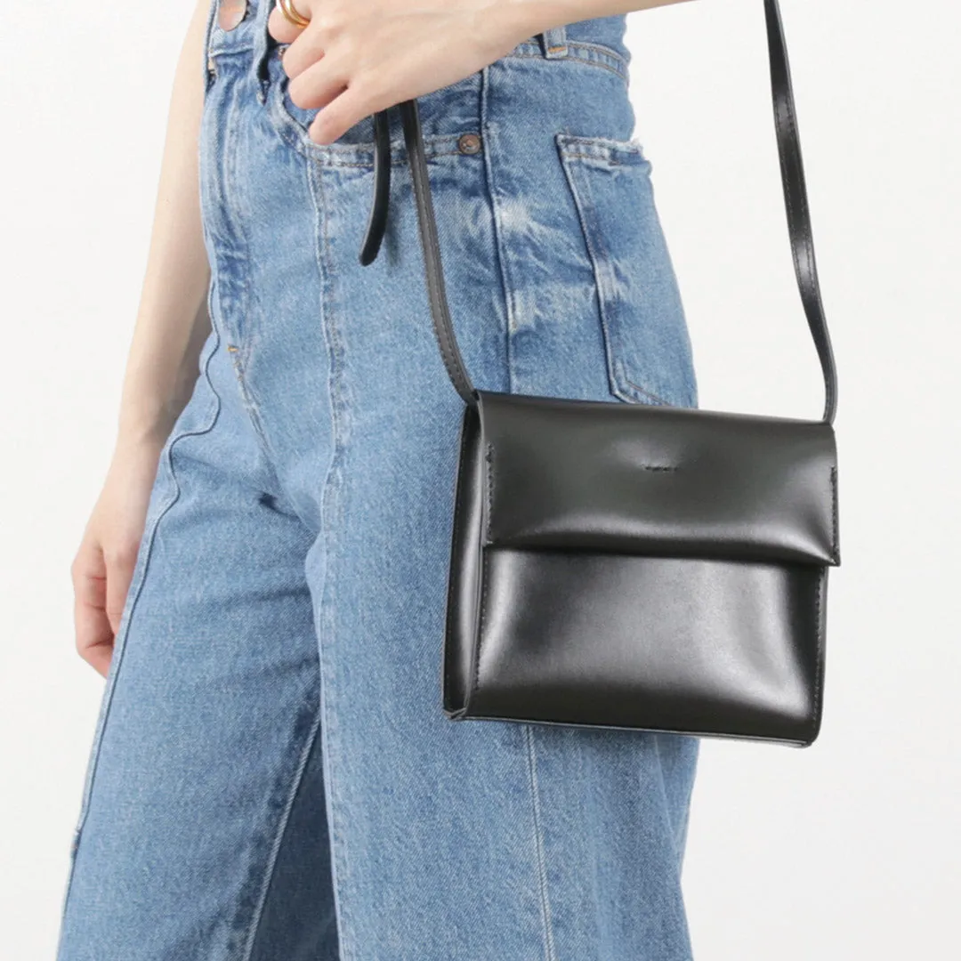 YAHKI（ヤーキ） W FACE マグネットフラップ ショルダー / レディース バッグ 鞄 カバン レザー 斜めがけ 小さめ W FACE Magnet Flap Shoulder bag